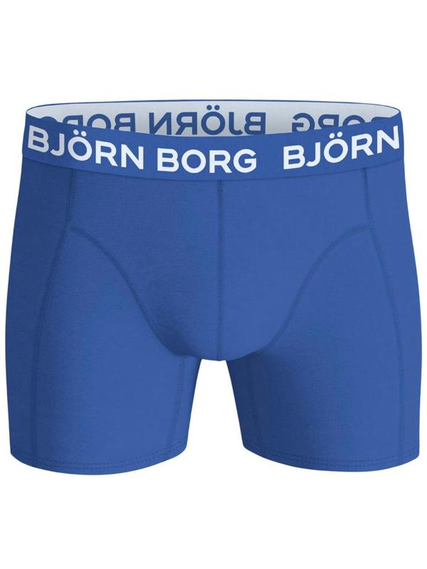 Bjorn BorgBoxer Briefs 3 - pack3 - Pack Logo Solids Boxer Briefs, Blue/Orange/KhakiBoxers & Briefs