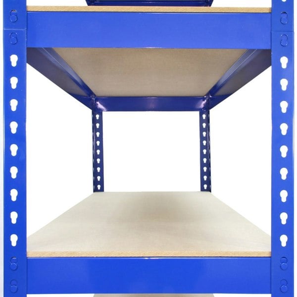 Monster Racking Q-Rax Blue Metal Shelving Units - 120cm x 180cm x 50cm