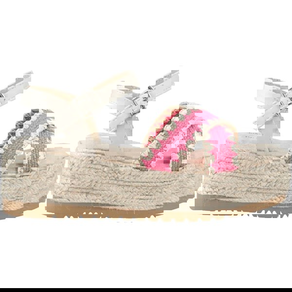 Hush Puppies Jemma Espadrille Polyurethane Women's Fuchsia Sandals