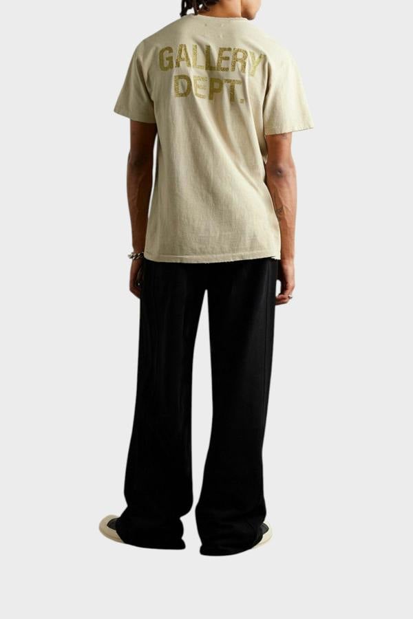 Gallery Dept. Breaking News T Shirt Beige