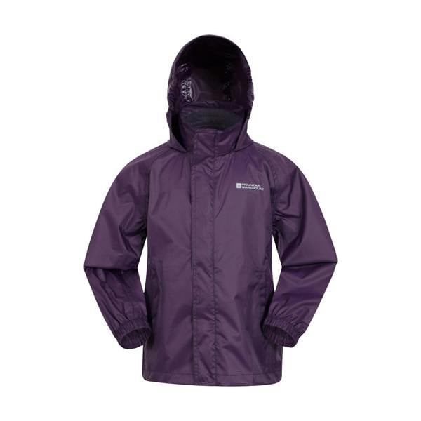 Mountain Warehouse Childrens/Kids Pakka II Waterproof Jacket - Dark Purple