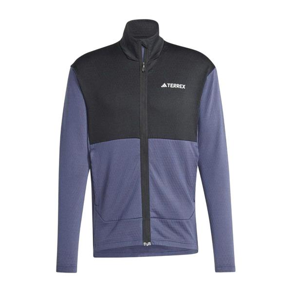 Adidas Mens Terrex Fleece Jacket - Navy/Black - 