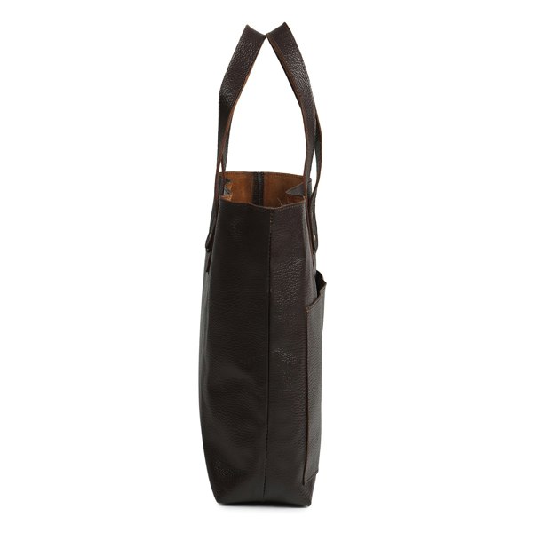 Dötch Club Leather Tote Bag - Brown