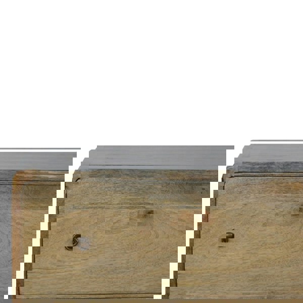 Artisan Furniture Curved Oak-ish Chest