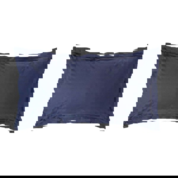 HOMESCAPES Egyptian Cotton Oxford Pillowcase 200 TC, King Size