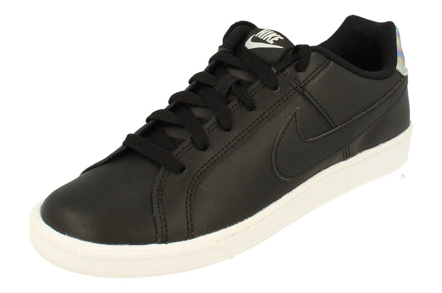 Nike Womens Court Royale Trainers 749867  003 - Black Metallic Silver 003 - Photo 0