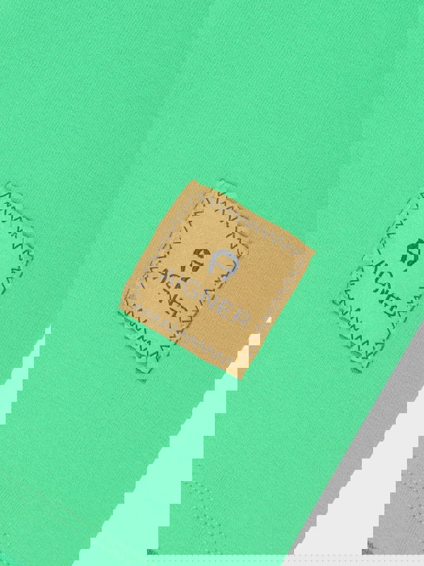 Aigner Boys Logo Bermuda Shorts in Green