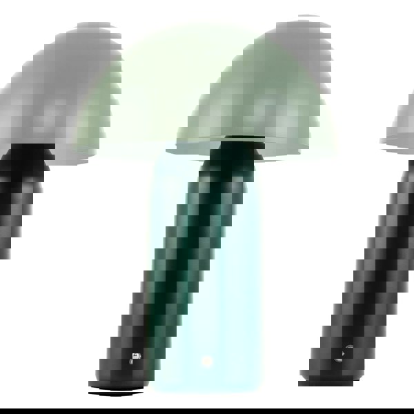 Modern Rechargeable Mushroom Lamp in Two Tone Green with Touch Button Image 4