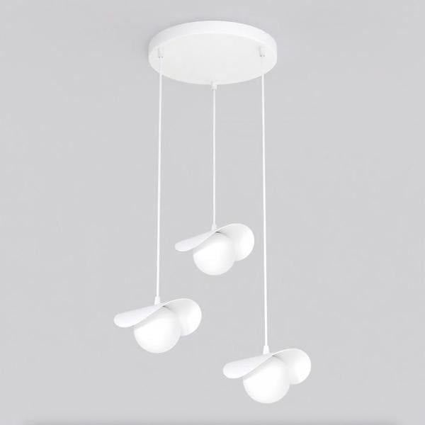 Emibig RITUAL Pendant lamp 3 x G9 White with White Shade