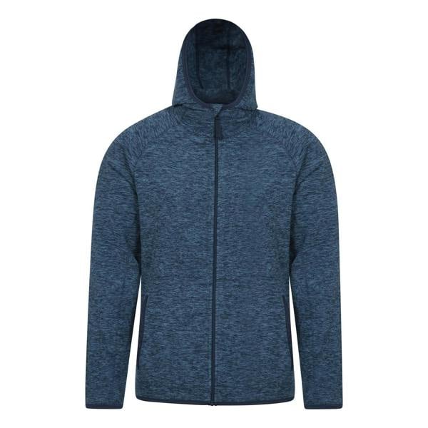 Mountain Warehouse Mens Snowdon II Full Zip Hoodie - Blue