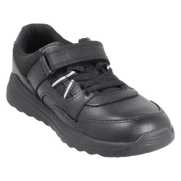 Clarks Boys Clarks Football Inspired School Shoes With Charm Daze Kick