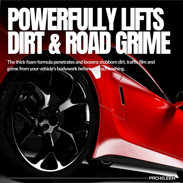 ProKleen 5L of Pro-Kleen Cherry Snow Foam with Wax Super Thick & Non-Caustic Foam