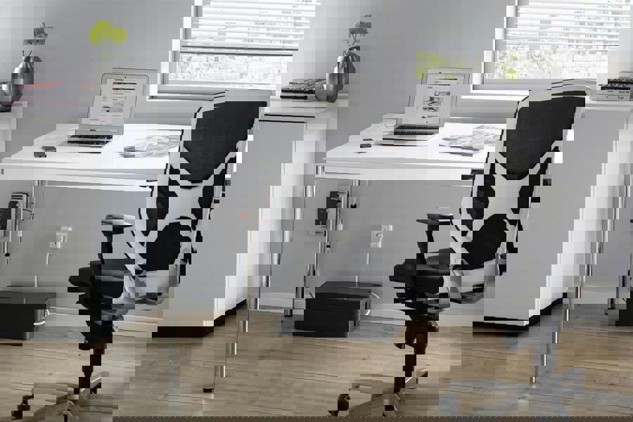 Durable CAVOLINE Cable Management Box Organiser Wire Tidy | Large | Graphite