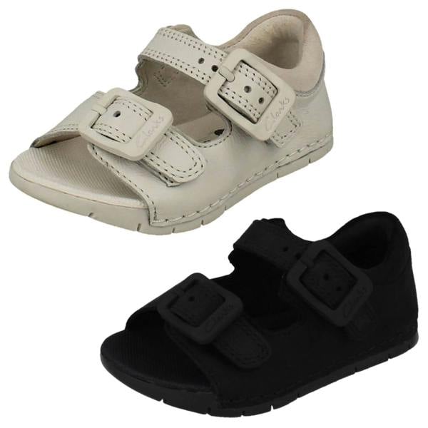 Clarks Kids Clarks Double Buckle Sandals Baha Beach T