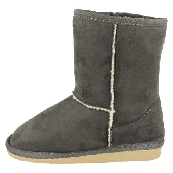 Spot On Girls Spot On Faux Fur Lined Winter Boots