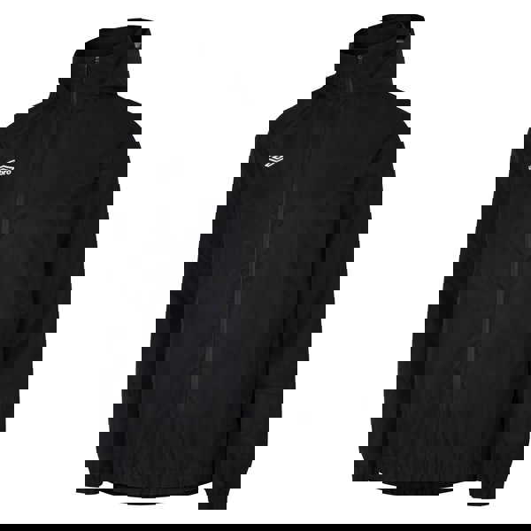 Umbro Mens Total Training Waterproof Jacket - Black/White