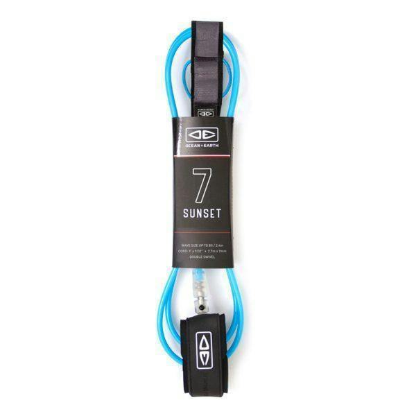 Ocean & Earth 7’0 Sunset Surfboard Leash Blue