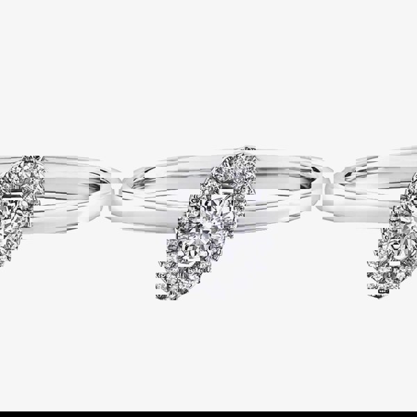 T. H. Baker 9ct White Gold 0.15ct Diamond Ring 31029WG/15-10