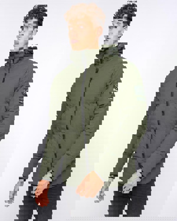 Crosshatch Hanjo Jacket Olive