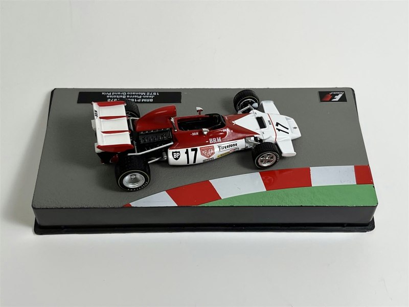 F1 Collection Jean Pierre Beltoise BRM P160B 1972 Monaco Grand Prix 1:43 Scale