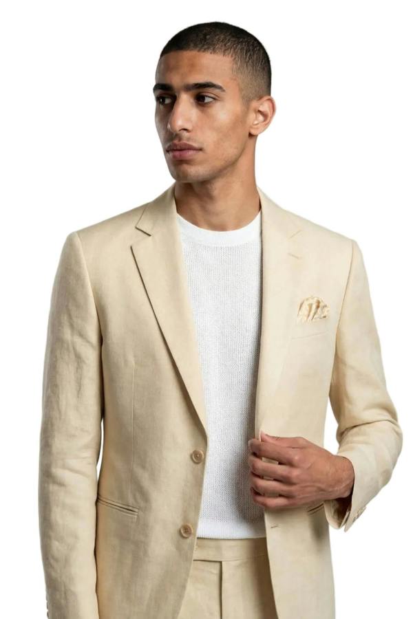 Harry Brown London Giacomo Slim Fit Single Breasted Suit Jacket