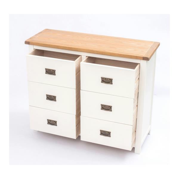 Cabinet Bits Lovere 6 Drawer Chest of Drawers Bras Drop Handle