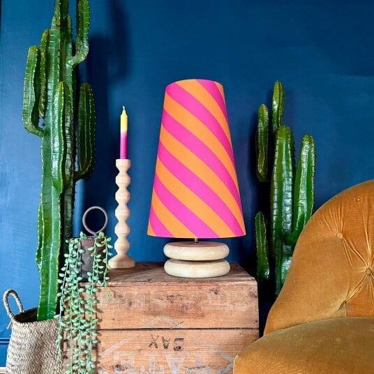 Love Frankie Balance Table Lamp In Oak