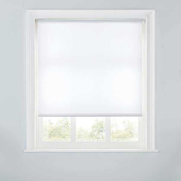 A.Unique Home Trimmable Daylight Roller Blind - 2FT - WHITE - 60cm(W) x 170cm(L)