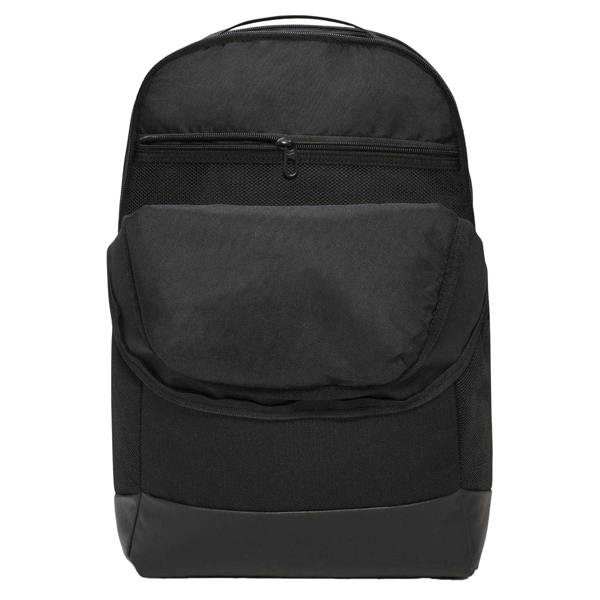 Nike Unisex Adult Brasilia Logo Backpack - Black/White - 