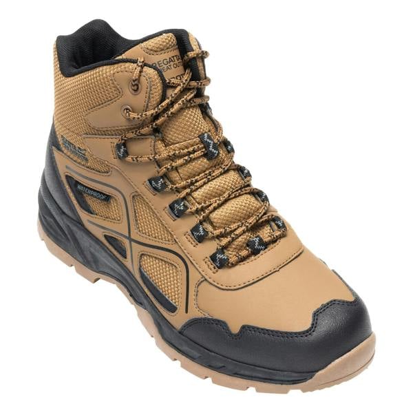 Regatta Mens Vendeavour Walking Boots - Saddle Brown - Saddle Brown - 55% Polyurathane/45% Polyester