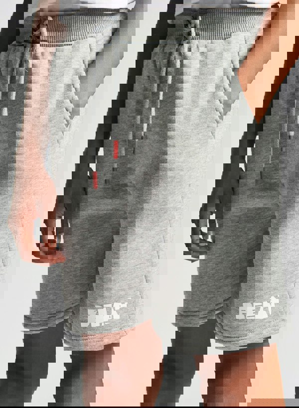 Beat Boyz Club Linear Shorts - Grey Marl