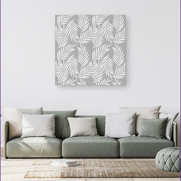 Warren Reed Palm Tree Leaves Canvas