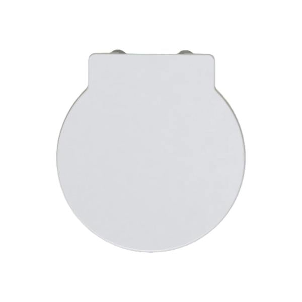 RTS ROUND 400 Duroplast Round Toilet Seat with Soft-Close Hinge