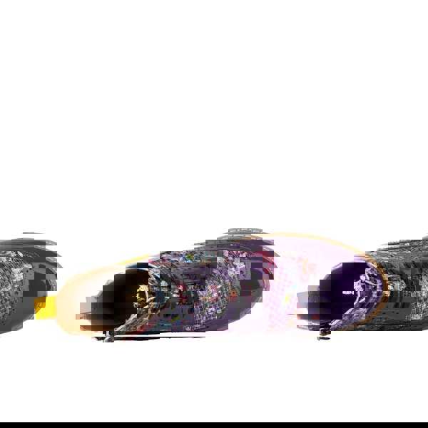 Embassy London Hatter - Purple & Hummingbird - Women's Leather Ankle Lace-up Boot