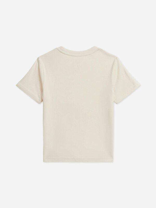 Ralph Lauren Kids Ralph Lauren Boys Polo Logo T-Shirt in Ivory