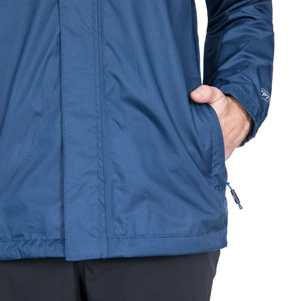 Trespass Men's Fraser II Waterproof Jacket - Navy Tone