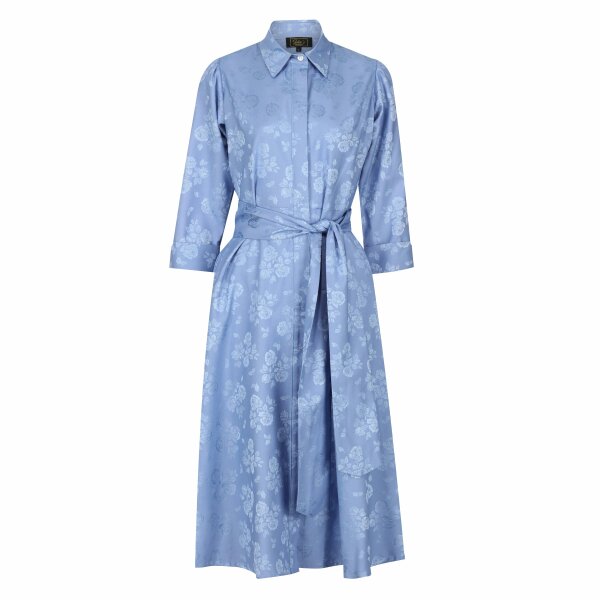 Lioness by TF Sky Blue Petals Sleeved Dress
