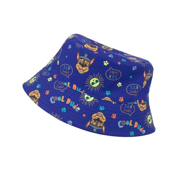 Paw Patrol Boys Reversible Bucket Hat - Navy Blue/Red