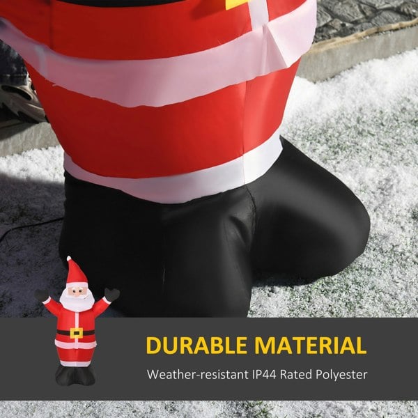 Inflatable santa claus