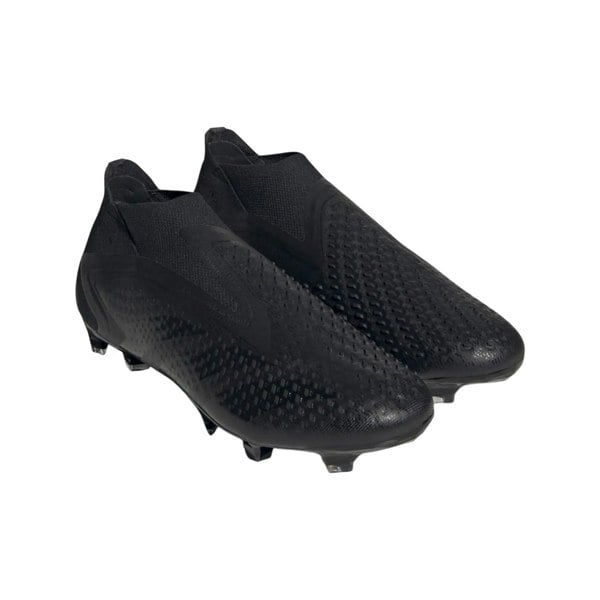 Adidas Mens Predator Accuracy+ Firm Ground Football Boots - Black/White