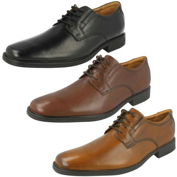 Clarks Mens Clarks Formal Shoes Tilden Plain