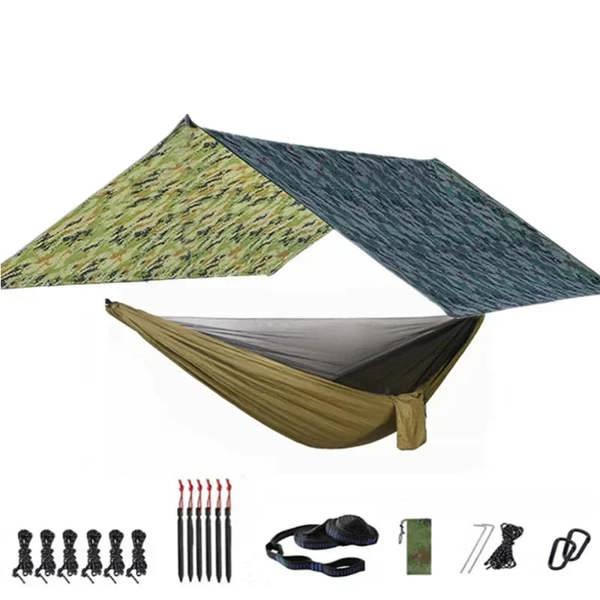 OLPRO Portable Hammock with Canopy & Bug Net
