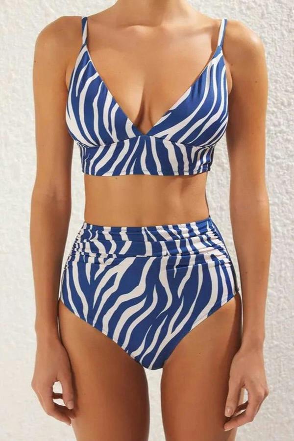 WOVCOR Slimming Effect Hipster Super High Waist Bikini Bottom
