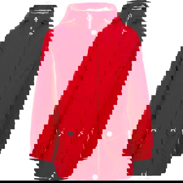 Trespass Girls Flourish TP75 Waterproof Jacket - Red - 