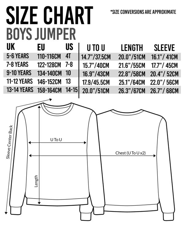 Vanilla Underground Minecraft Boys Blue Creeper Christmas Jumper [dis]