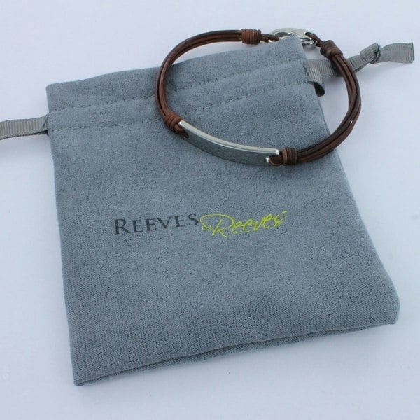 ID Leather Bracelet - Reeves & Reeves