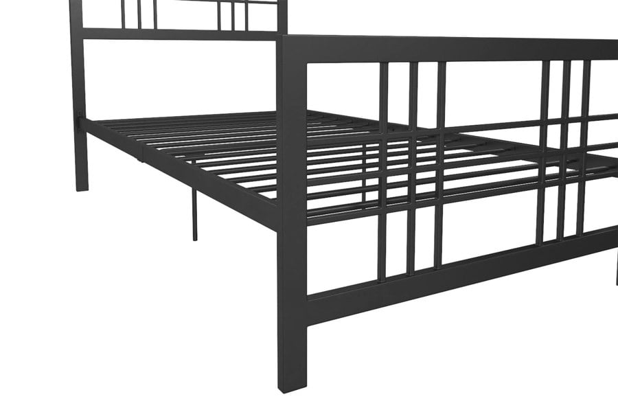 Dorel Home Burbank Metal Bed Black - Single
