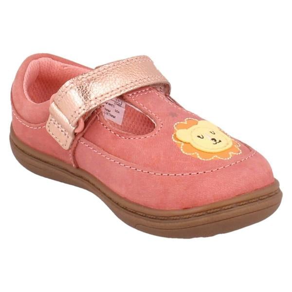 Clarks Girls Clarks Elephant And Lion Design T-Bar Shoes Flash Hats