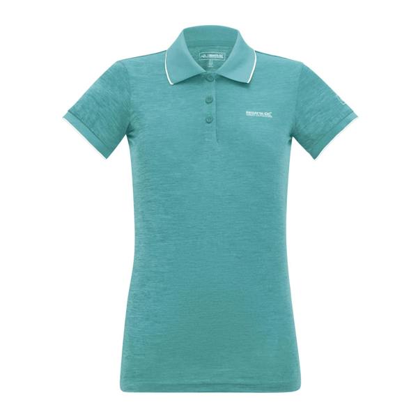 Regatta Womens/Ladies Remex II Polo Neck T-Shirt - Ivy Moss - 