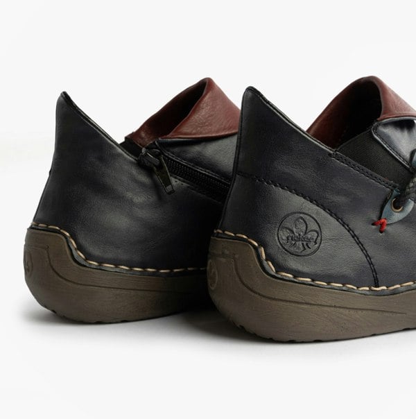 Rieker 72581-14 Womens Boots Blue